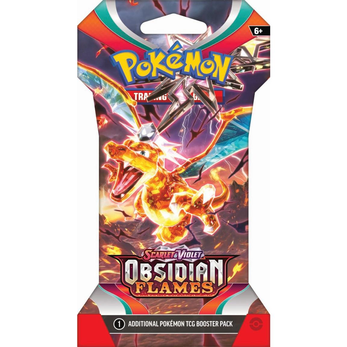 Sleeved Obsidian Flames Booster Pack